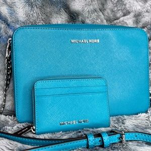Michael Kors Purse & Wallet set
